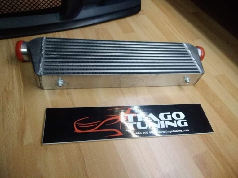 Intercooler Aluminio 630x300x65 STC Performance Bocas Mesmo Lado