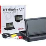 ecrã lcd dobrável para camara de marcha atras  TFT02