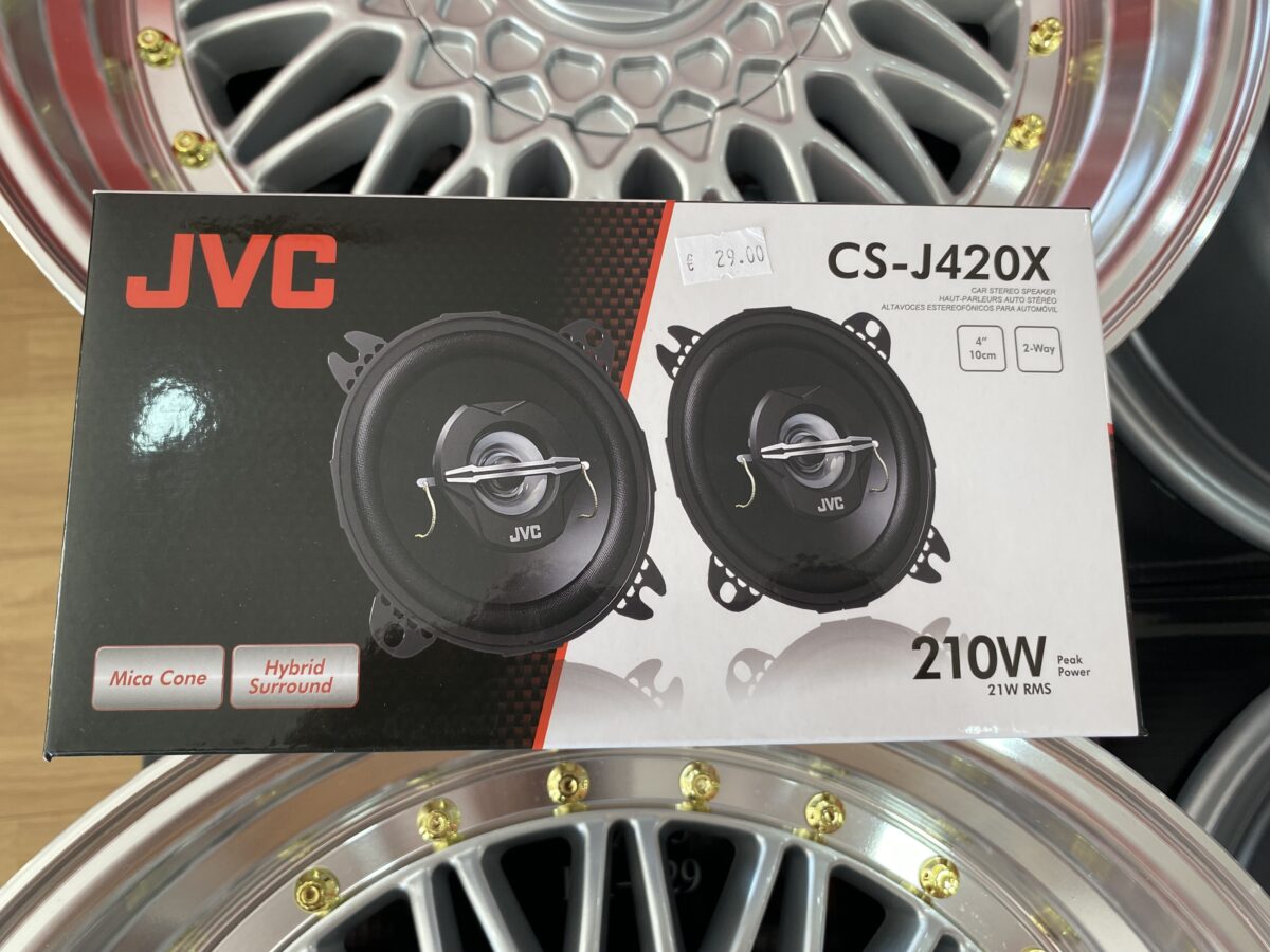 COLUNAS 10 CM JVC 210W - Image 1