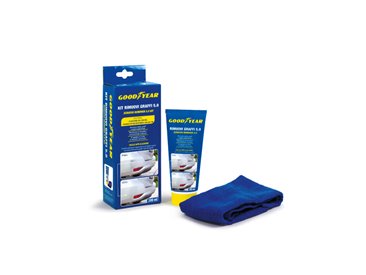 KIT REMOVE RISCOS 5.0 200 ML + PANO GOODYEAR