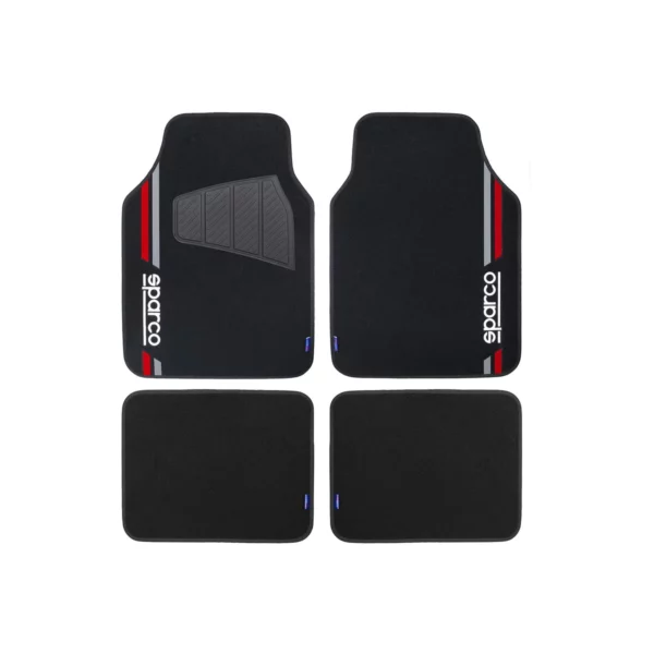 Tapetes para automóvel Sparco  Vermelho