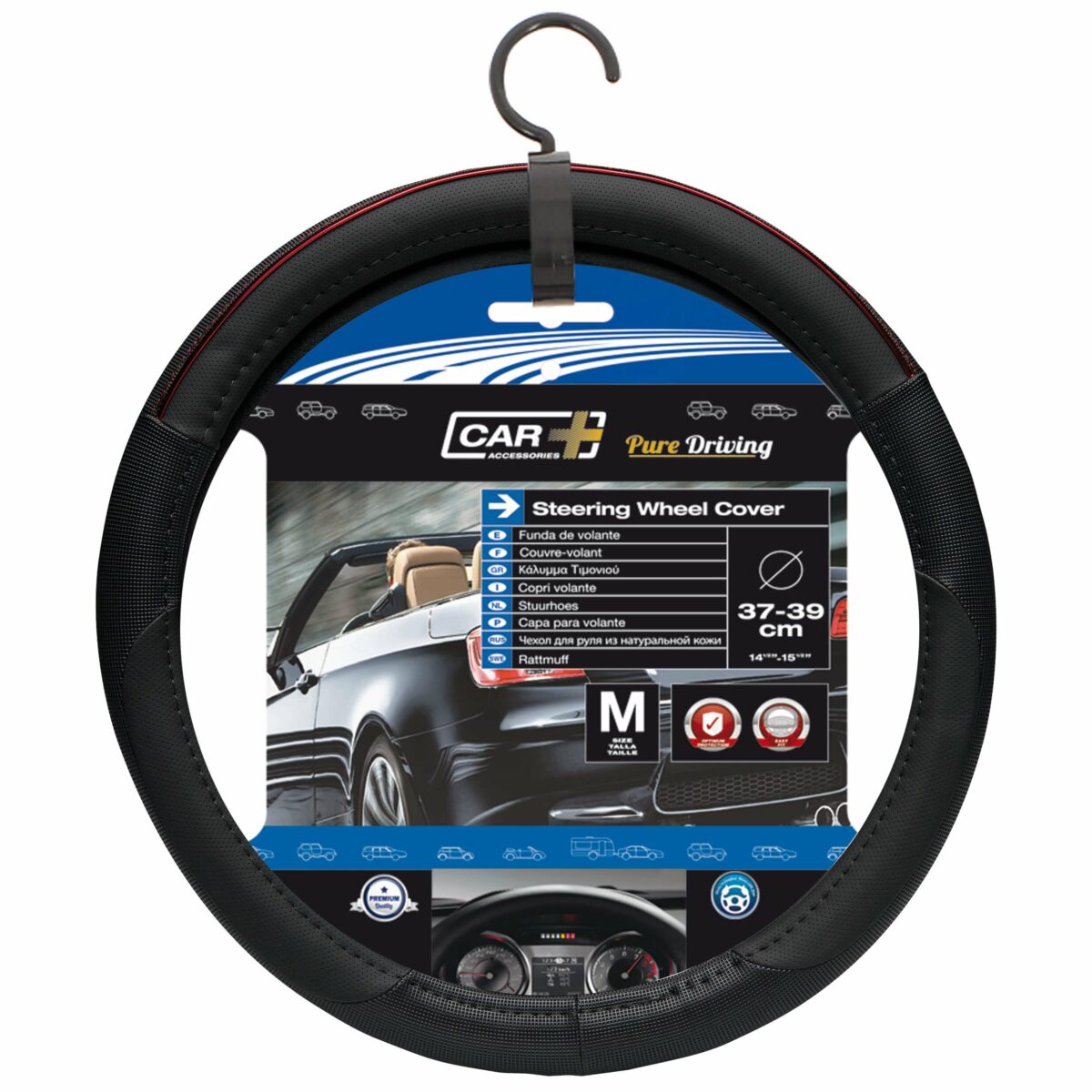 CAPA VOLANTE RISCA VERMELHA - Image 1