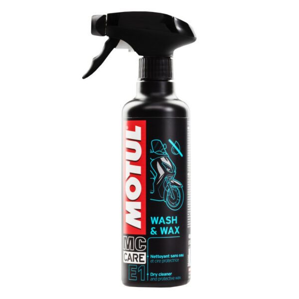 SPRAY LIMPEZA MOTO SEM AGUA (E1) 400ML MC CARE MOTUL