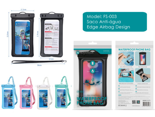 SACO PROTEÇÃO  Anti-Água Telemóvel 4.0-7.0 Polegadas ROSA