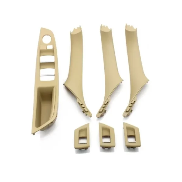 KIT Puxadores Bege BMW Serie 5 F10 F11 F18 2010-2017 S/ Esp. Rebatível