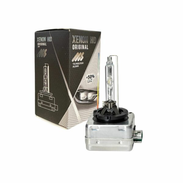 Lampada Xenon MS D3S 35W 6000K Homologação E4
