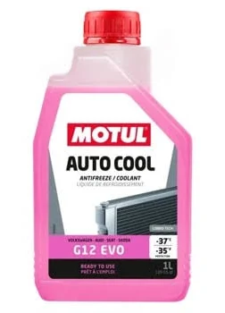 Anticongelante MOTUL AUTO COOL G12 EVO -37ºC 1L