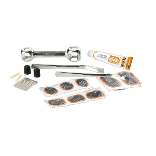 KIT REPARA FURO BICICLETA C/CHAVES