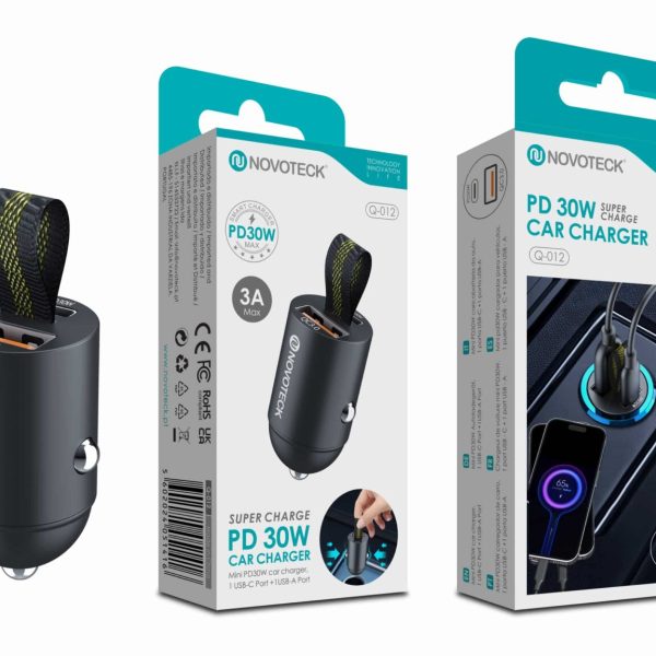 Carregador de isqueiro 30w