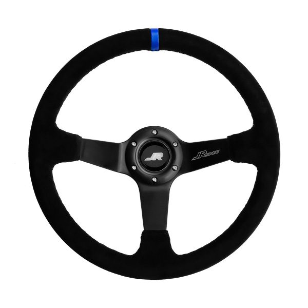 VOLANTE ALCANTARA RISCA AZUL