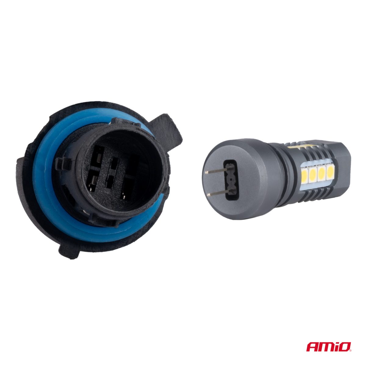 Lâmpadas LED AMIO HP24W 18SMD CANBUS 12/24V - Image 2