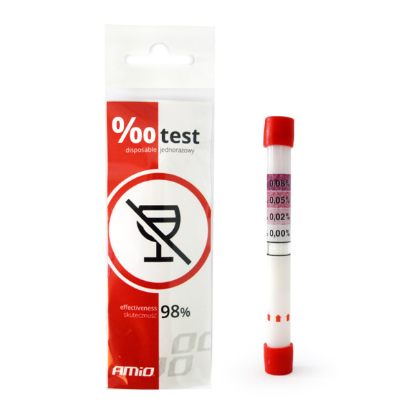 KIT DE TESTE DE ALCOOL DESCARTAVEL CERTIFICADO