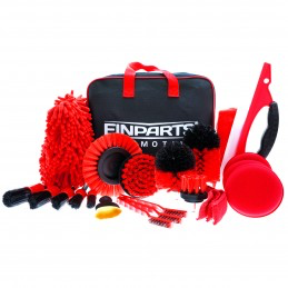 Kit de limpeza de detalhe automóvel 23 peças